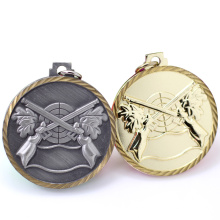 Hot Selling Factory Direct Custom Metal Simple Shooting Sport Medal